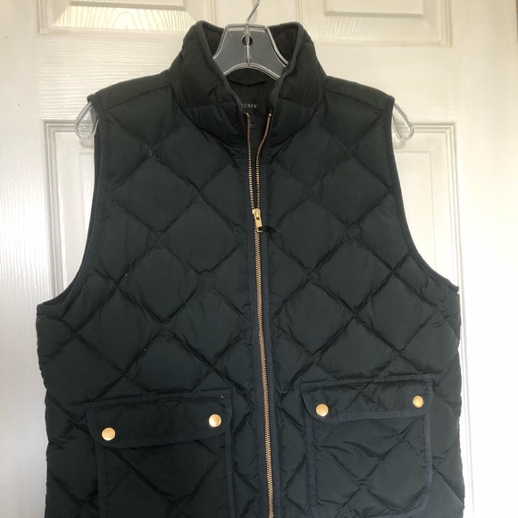 J. Crew Jackets & Blazers - J crew down fill vest large